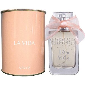 Perfume Feminino Ciclo La Vida Lata Deo Colônia 100ml