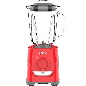 Liquidificador Power Oster 1,7L OLIQ501 Vermelho - 127V