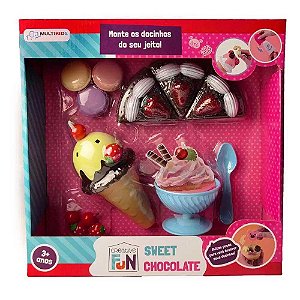 Brinquedo Creative Fun Sweet Chocolate Multikids BR1232