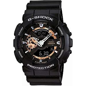 Relógio Masculino Casio G-Shock GA-110RG-1ADR - Preto