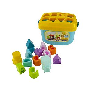 Encaixa Bloco Baby Tudo 16Pçs Etitoys BQ-5025