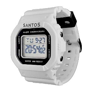 Relógio Masculino Santos Sport Bel SAN-DIGI1-1 Branco