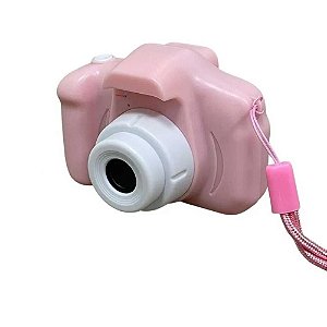 Mini Câmera Digital Infantil Importway BW169 - Rosa