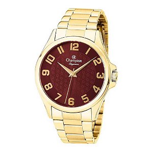 Relógio Feminino Champion Analogico CN26377V - Dourado