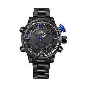 Relógio Masculino Weide Anadigi WH-6402 10347 Azul