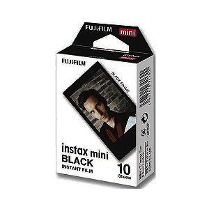 Filme Instax Mini Black Fujifilm - 10 Fotos