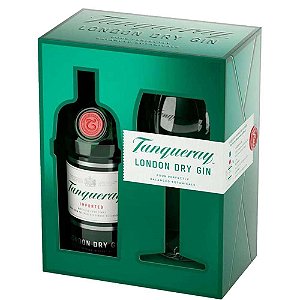Gin Tanqueray London Dry 750ml + Taça