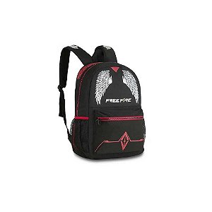 Mochila Costa Clio Free Fire Casual Angelical - FR2489 Preta