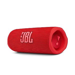 Caixa Bluetooth JBL Á Prova D'Água Flip 6 20W+10W Vermelho