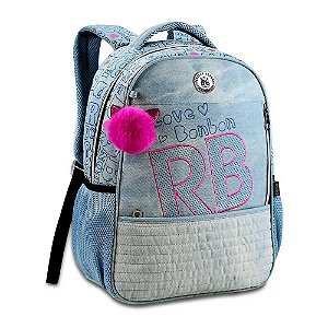 Mochila de Costa Clio Rebecca Bonbon Jeans RB3165 Azul Claro