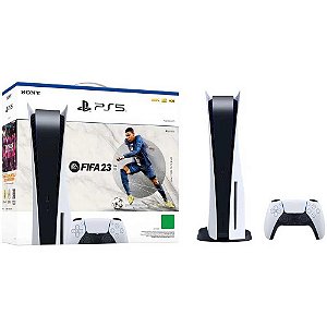 Console Playstation 5 Sony 825GB SSD + Fifa 23 + Controle