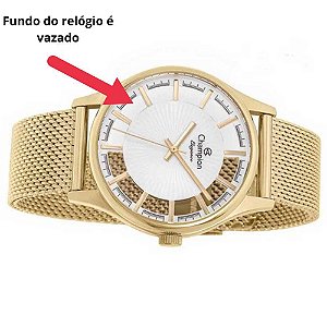 Relógio Feminino Champion Analógico CN20908H - Dourado