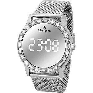 Relógio Feminino Champion Digital CH40160S - Prata