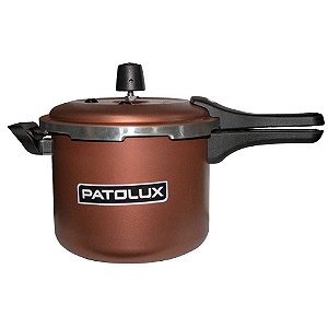 Panela Pressão Patolux 5,0L Fecho Externo Antiad - Cobre