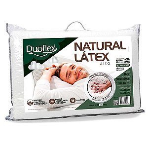 Travesseiro Duoflex Natural Látex Alto - LN1100