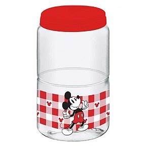 Pote Organizador Tiba Paris Mickey Mouse Plástico - 1600ml