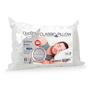 Travesseiro Duoflex Classic Pillow Capa Matelassê - CL1100