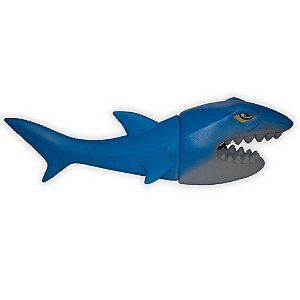 Tubarão C/ Boneco Bee Toys Shark Attack 3 Peças Ref.0695