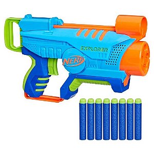 Lançador De Dardos Nerf Elite Explorer Hasbro 8 Dardos F6367