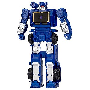 Boneco Transformers Authentics Titan Soundwave Hasbro F6761