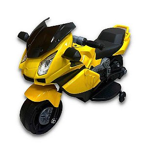 Mini Moto Elétrica Infantil Importway 6V BW232AM - Amarelo