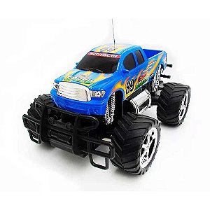 Carro Controle Remoto Cks Giant Four-Wheeler 13830A-C Azul