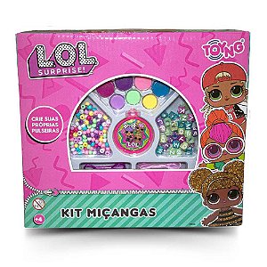 Kit Miçangas LOL Surprise Toyng Com Letras Ref.49444