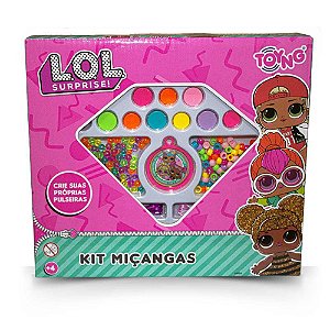 Kit Miçangas LOL Surprise Toyng Bolinhas Coloridas Ref.49444