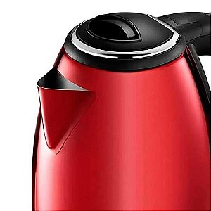 Chaleira Elétrica Inox Elgin 1,8L 42CHA1R01000 Vermelho 127V