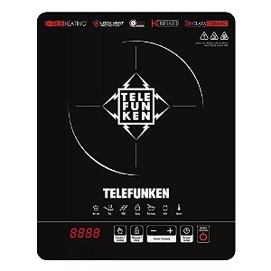 Cooktop de Indução Telefunken 1 Boca 2000W TF-AV8000 - 220V