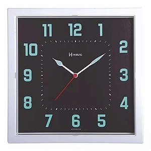 Relógio de Parede Herweg 29cm Quartz 660036-196 Branco/Verde
