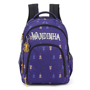 Mochila de Costas Luxcel Wandinha MJ47261WD-RX Roxo