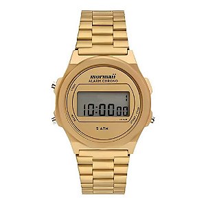 Relógio Feminino Mormaii Digital MO13034/7D - Dourado