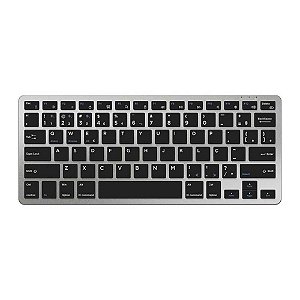 Teclado Sem Fio Geonav Multidispositivos Bluetooth OFTCW02SG