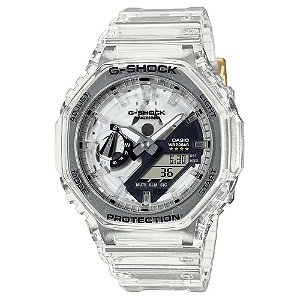 Relógio Masculino Casio G-Shock GA-2140RX-7ADR Transparente