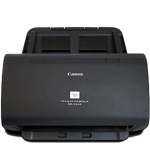 Scanner Canon A4 ImageFORMULA 600dpi 90ipm DR-C240 Preto