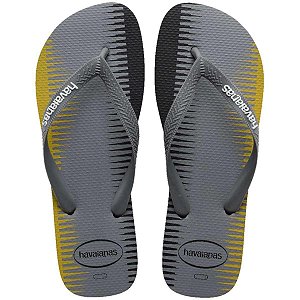 Chinelo Havaianas Trend Preto/Cinza Aço - 43/44