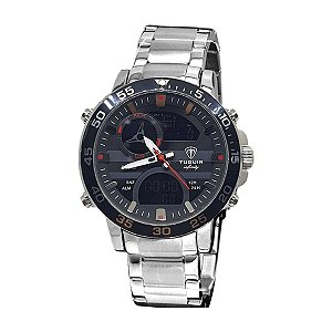 Relógio Masculino Tuguir Infinity 1881D TGI37016 - Prata