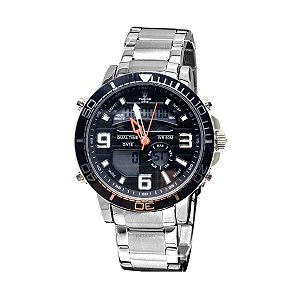 Relógio Masculino Tuguir Infinity 1881 TGI37019 - Prata