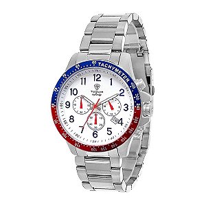 Relógio Masculino Tuguir Infinity 6166G TGI37031 - Prata