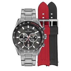 Relógio Masculino Technos Troca-Pulseira JS25BBS/T1A Prata