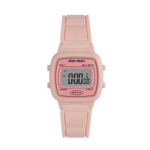 Relógio Feminino Mormaii Digital Vintage MO21900B/8T - Rosa