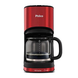 Cafeteira Philco 30 Cafés 800W PCF41 Inox Red - 127V