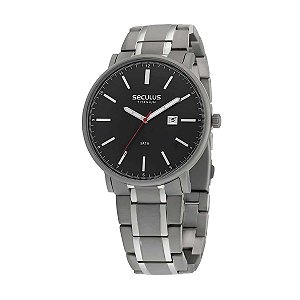 Relógio Masculino Seculus Analógico 44113G0SVNT1 Cinza