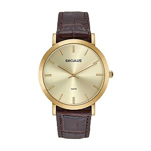 Relógio Masculino Seculus Analógico 44255GPSVDC2 Dourado