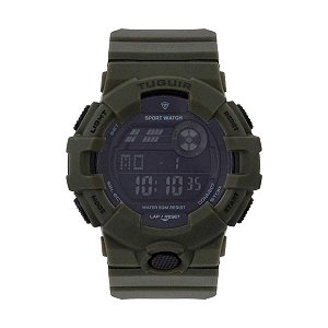 Relógio Masculino Tuguir Digital TG129 TG30022 Verde E Preto