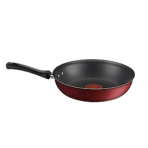 Frigideira Wok Mult Rochedo 24cm Limpa Fácil 9295306760 Verm