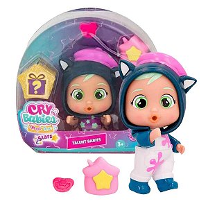 Boneca Cry Babies Magic Tears Multikids Drake BR2088 Azul