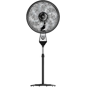 Ventilador de Coluna Wap 8 Pás 180W Flow Turbo Preto - 127V
