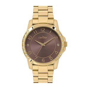 Relógio Feminino Condor Analógico COPC21AEEY/K4M - Dourado